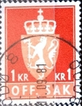 Stamps Norway -  Intercambio 0,20 usd 1 krone 1973