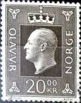 Stamps : Europe : Norway :  Intercambio 0,20 usd 20 krone 1969