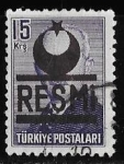 Stamps : Asia : Turkey :  Turquía-cambio