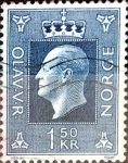 Stamps : Europe : Norway :  Intercambio 0,20 usd 1,50 krone 1970