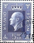 Stamps Norway -  Intercambio 0,20 usd 5 krone 1970
