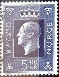 Stamps Norway -  Intercambio 0,20 usd 5 krone 1970
