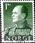 Sellos de Europa - Noruega -  Intercambio 0,20 usd 1 krone 1959