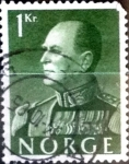 Sellos de Europa - Noruega -  Intercambio 0,20 usd 1 krone 1959