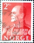 Sellos de Europa - Noruega -  Intercambio 0,20 usd 2 krone 1959