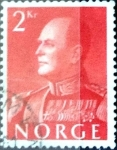 Sellos de Europa - Noruega -  Intercambio 0,20 usd 2 krone 1959