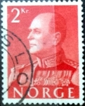 Sellos de Europa - Noruega -  Intercambio 0,20 usd 2 krone 1959