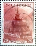 Stamps Norway -  Intercambio ma2s 0,55 usd 20 ore 1938