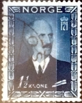 Stamps : Europe : Norway :  Intercambio 0,20 usd 1,50 krone 1946
