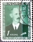 Stamps Norway -  Intercambio 0,20 usd 1 krone 1946