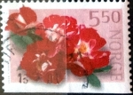 Stamps Norway -  Intercambio ma4xs 0,30 usd 5,5 krone 2001