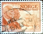 Stamps Norway -  Intercambio crxf2 0,25 usd 55 ore 1947