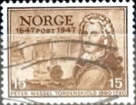Sellos de Europa - Noruega -  Intercambio maxs 0,20 usd 15 ore 1947