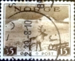 Stamps : Europe : Norway :  15 ore 1938