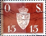 Stamps Norway -  Intercambio 0,70 usd 15 ore 1952