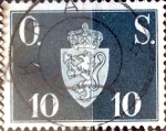Stamps : Europe : Norway :  Intercambio 0,20 usd 10 ore 1951