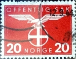 Stamps : Europe : Norway :  Intercambio 0,20 usd 20 ore 1942