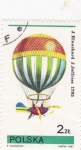 Stamps : Europe : Poland :  globo aerostático
