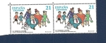 Stamps Spain -  Comics - La Familia Ulises