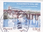 Sellos de Europa - Francia -  puente sobre el río Garona