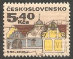 Stamps Czechoslovakia -  1836 - Cechy Posumavi