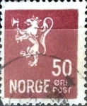 Sellos de Europa - Noruega -  Intercambio 0,20 usd 50 ore 1927