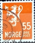 Stamps Norway -  Intercambio 0,20 usd 55 ore 1946