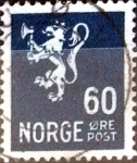 Stamps : Europe : Norway :  Intercambio 0,20 usd 60 ore 1941