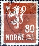 Stamps Norway -  Intercambio 0,20 usd 80 ore 1946