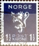 Stamps Norway -  Intercambio ma2s 0,30 usd 1,5 krone 1940