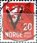 Stamps : Europe : Norway :  Intercambio 0,20 usd 20 ore 1941