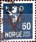 Sellos de Europa - Noruega -  Intercambio 1,25 usd 60 ore 1941
