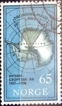 Sellos de Europa - Noruega -  Intercambio hb1r 0,50 usd 65 ore 1957