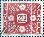 Sellos de Europa - Noruega -  Intercambio 0,20 usd 2,70 krone 1987