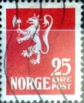 Stamps Norway -  Intercambio maxs 0,60 usd 25 ore 1940