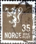 Sellos de Europa - Noruega -  Intercambio ma2s 0,20 usd 35 ore 1927