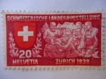 Sellos de Europa - Suiza -  Zurich 1939.