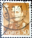 Stamps : Europe : Norway :  Intercambio 0,20 usd 50 pore 1959