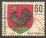 Stamps Czechoslovakia -  1842 - Escudo de la ciudad de Ceska Trebova
