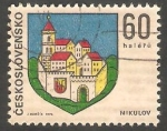 Stamps Czechoslovakia -  1989 - Escudo de la ciudad de Mikulov