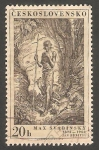 Stamps Czechoslovakia -  2005 - Centº del nacimiento del pintor Max Svabinsky