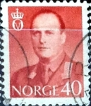 Stamps : Europe : Norway :  Intercambio 0,20 usd 50 ore 1958