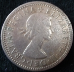 monedas de Europa - Reino Unido -  1961 (Anverso)