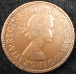 monedas de Europa - Reino Unido -  1963 (Anverso)
