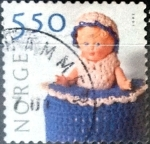 Stamps Norway -  Intercambio 2,00 usd 5,50 krone 2001