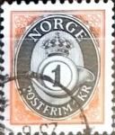 Stamps : Europe : Norway :  Intercambio 0,20 usd 1 krone 1992