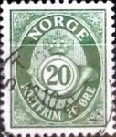 Stamps : Europe : Norway :  Intercambio 0,20 usd 20 ore 1962