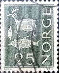 Stamps Norway -  Intercambio 0,20 usd 25 ore 1963