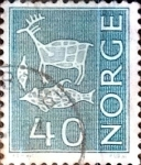Stamps Norway -  Intercambio 0,20 usd 40 ore 1968