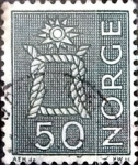 Stamps Norway -  Intercambio 0,20 usd 50 ore 1968